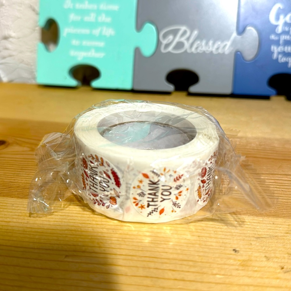 Thank You Decorative stickers roll tape